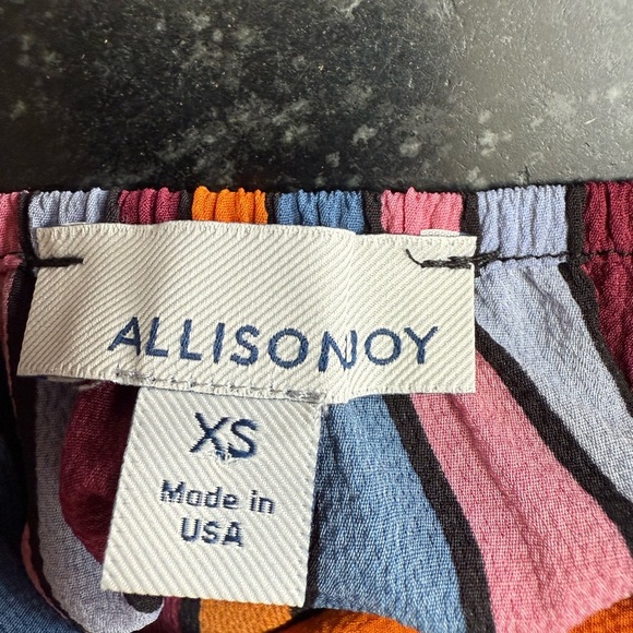 Allison Joy XS Multicolor Striped Camisole - Picture 6 of 7